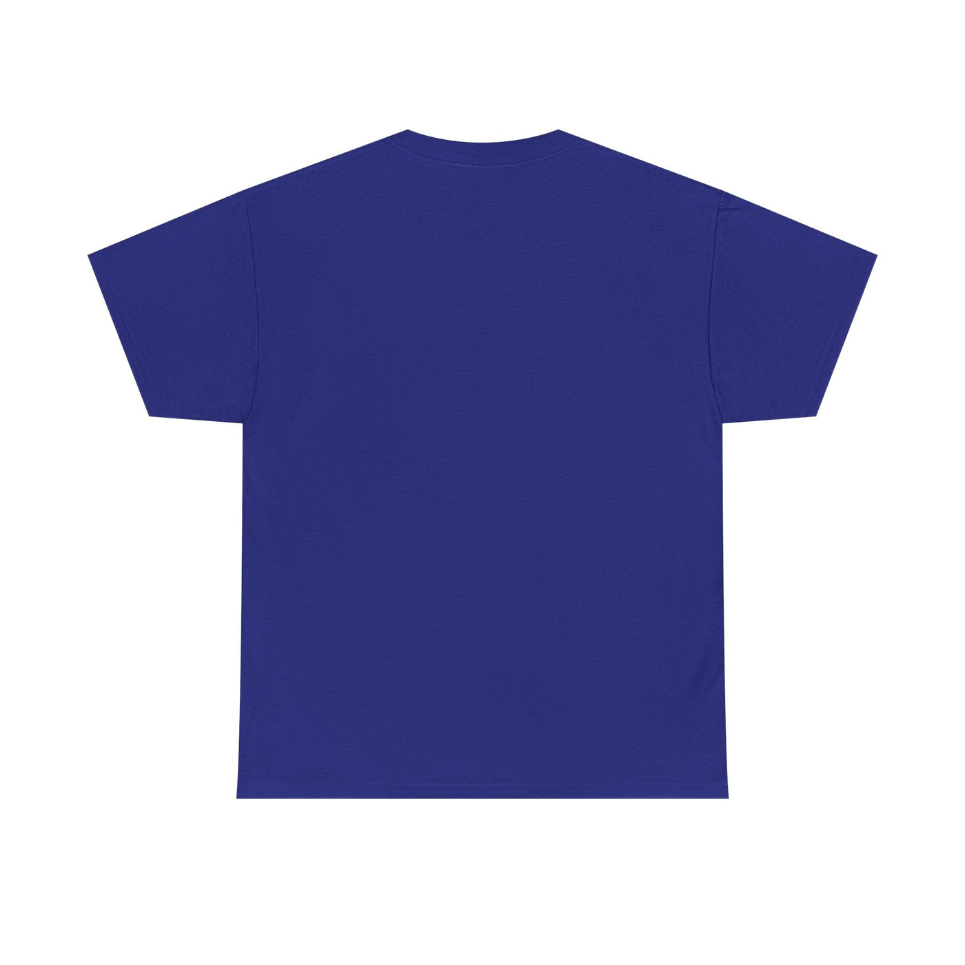 Blue unisex t-shirt with "Be Kind, Rewind Often" design, retro 90s nostalgia vibe.