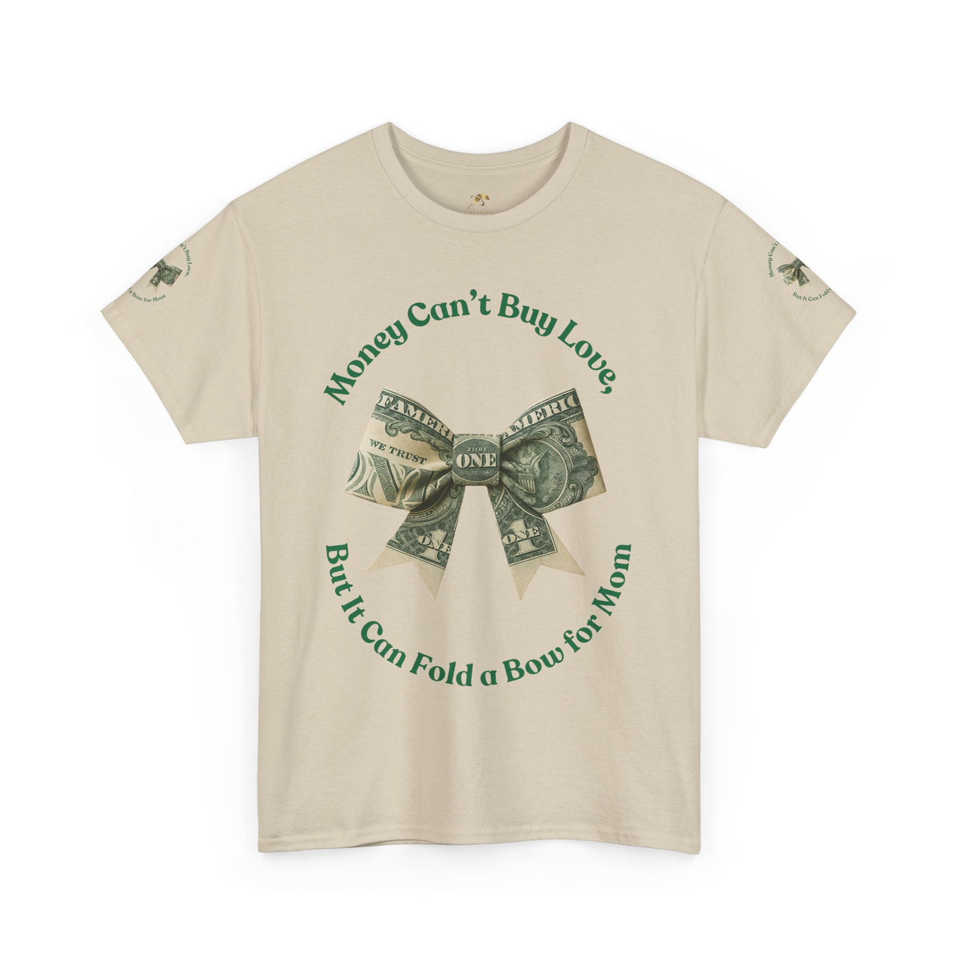 Mother's Day Money Bow Unisex Tee, Love for Mom, Gift for Her, Mother's Day Shirt, Funny Mom Tee, Mom makes Money, Mom but it all for me - NOTALIFY