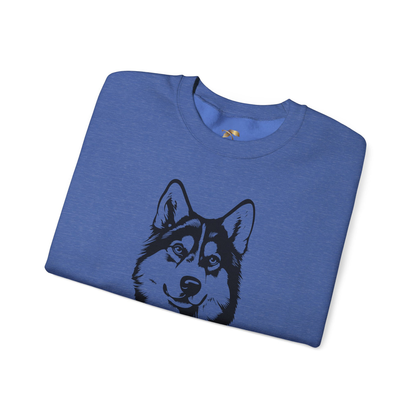 Husky Lover Sweatshirt, Pet's Name Personalized Gift Idea, Husky Dog Owner Apparel, Custom Dog Paw Print Jumper, Comfy Crewneck - NOTALIFY