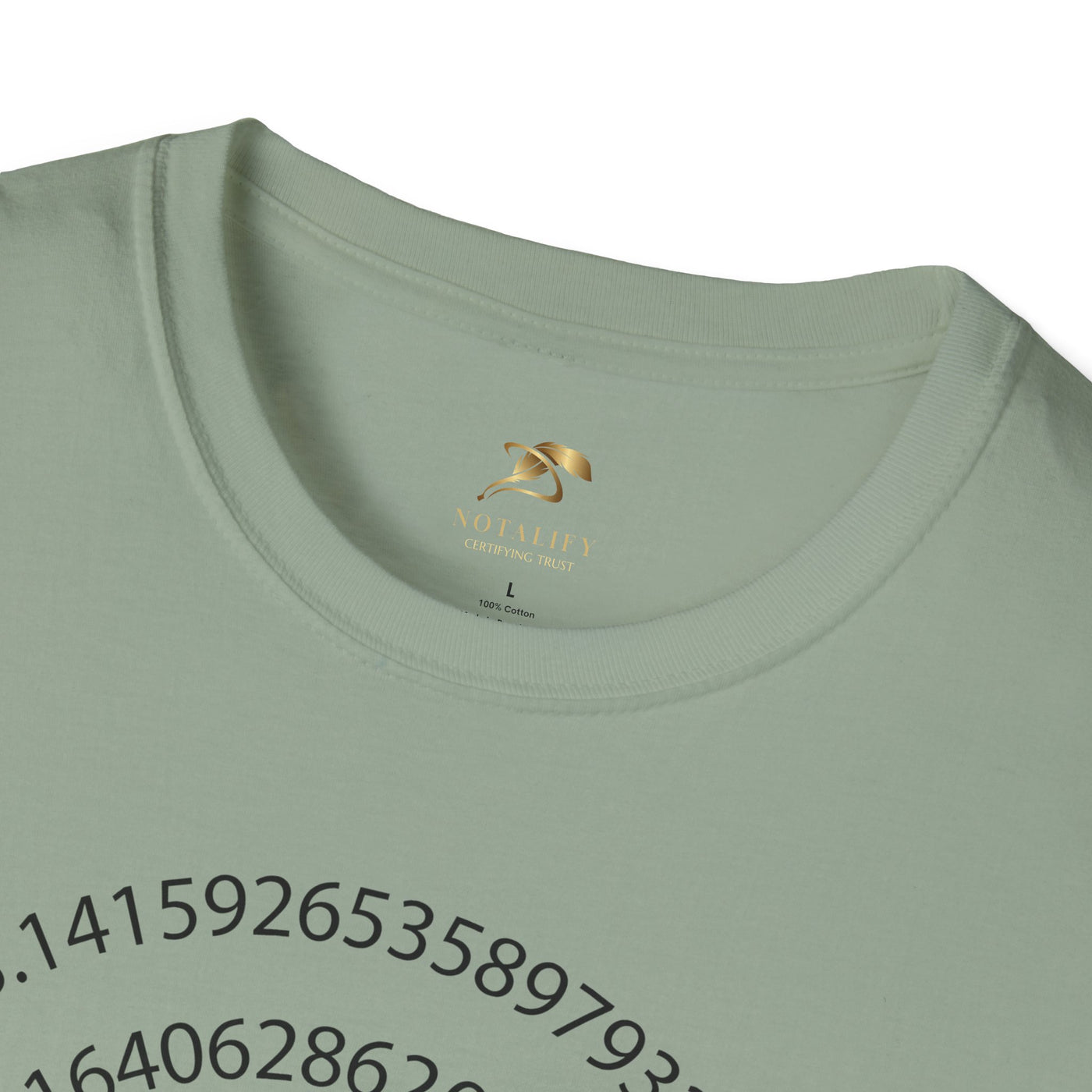 Pi Day Unisex Softstyle T-Shirt, Math Geek Gift, Irrationally Awesome Tee, March 14 Celebration Shirt, Mathematics Lover Top - NOTALIFY