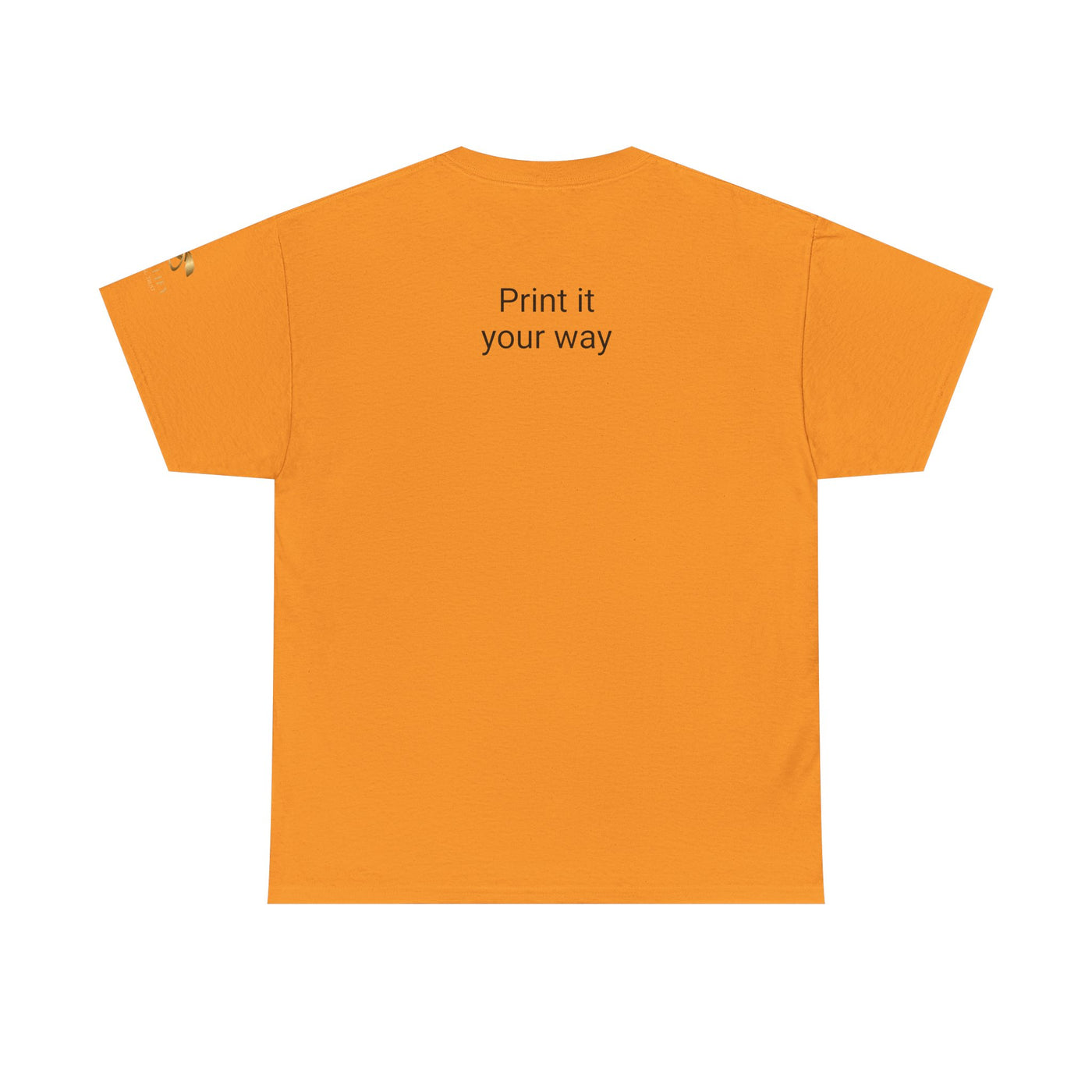 Colorful Unisex Heavy Cotton Tee with Joyful Message, Fun T-Shirt, Casual Wear, Gift for Friends, Summer Vibes, Festival Apparel - NOTALIFY