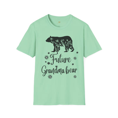 Future Grandma Bear Personalized T-Shirt, Pregnancy Announcement Gift, Custom Family Shirt, Baby Reveal Tee, Grandma Gift, abuela, grandma - NOTALIFY