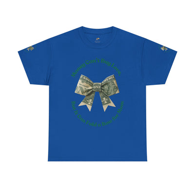 Mother's Day Money Bow Unisex Tee, Love for Mom, Gift for Her, Mother's Day Shirt, Funny Mom Tee, Mom makes Money, Mom but it all for me - NOTALIFY