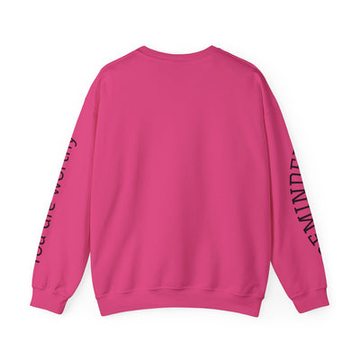 You are Enough Hearts Love Sweatshirt - Unisex Heavy Blend Crewneck, Gift for Him Her, Ultimate Comfort, Every Season, Unisex Sweatshirt - NOTALIFY