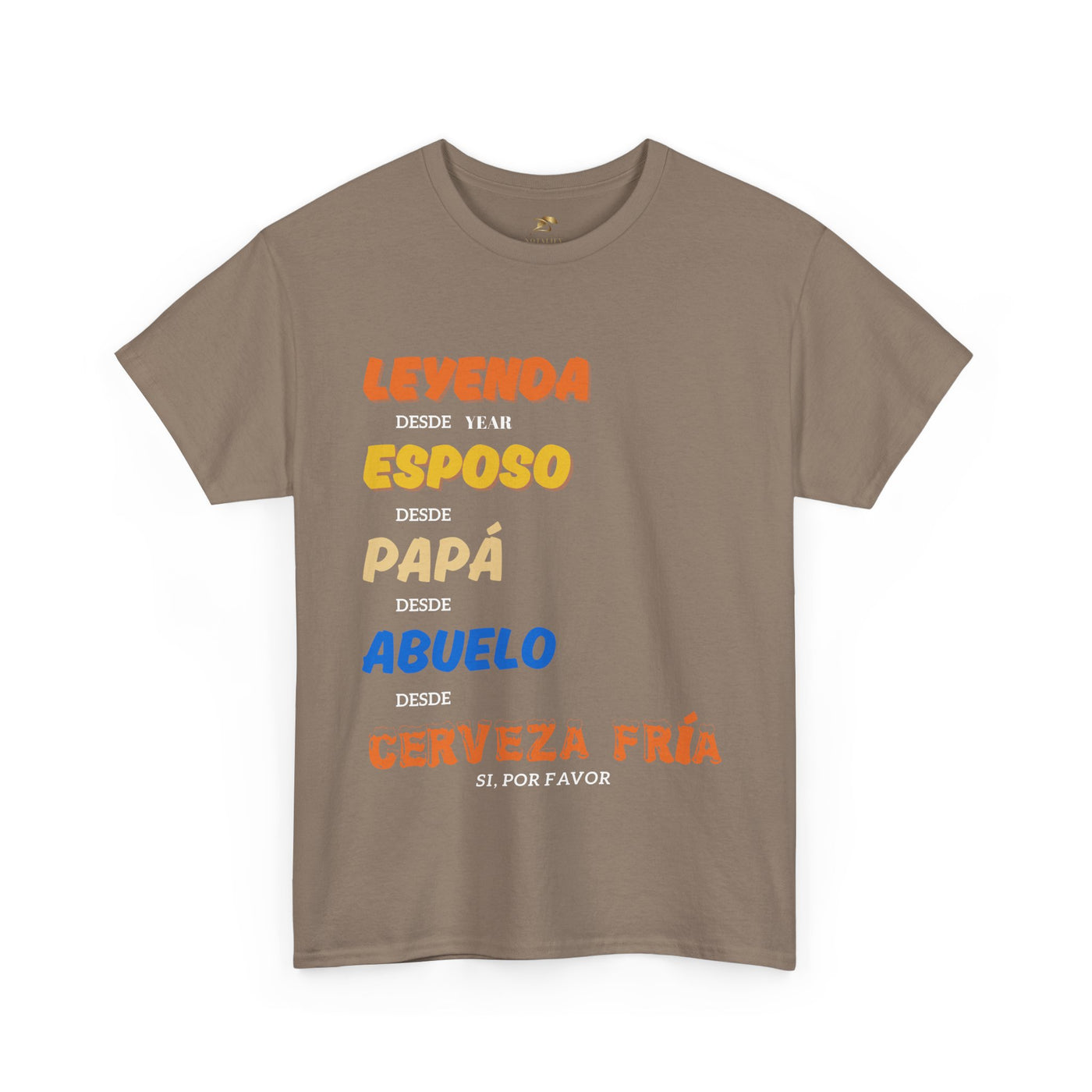 Funny Grandpa Beer Shirt | Leyenda Desde Esposo Papá Abuelo Tee | Spanish Dad Gift | Fathers Day Latino Humor T-Shirt for Men | Gift for Dad