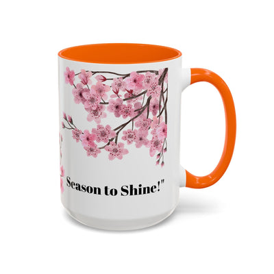 Coffee Mug, Season to Shine Design - Festive Holiday Gift, Spring Mug,