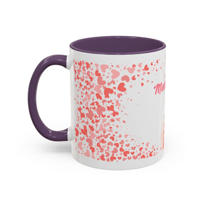Cute Hearts Mug – Mother's Day Gift for Mom, Tea & Coffee Cup