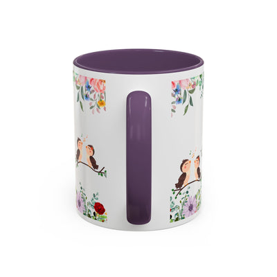 Mug, Inspirational Ceramic Cup w/ Flower Design, Bloom where you are planted, Gift for her/him, Quote Tea Mug, Home Office Decor, - NOTALIFY