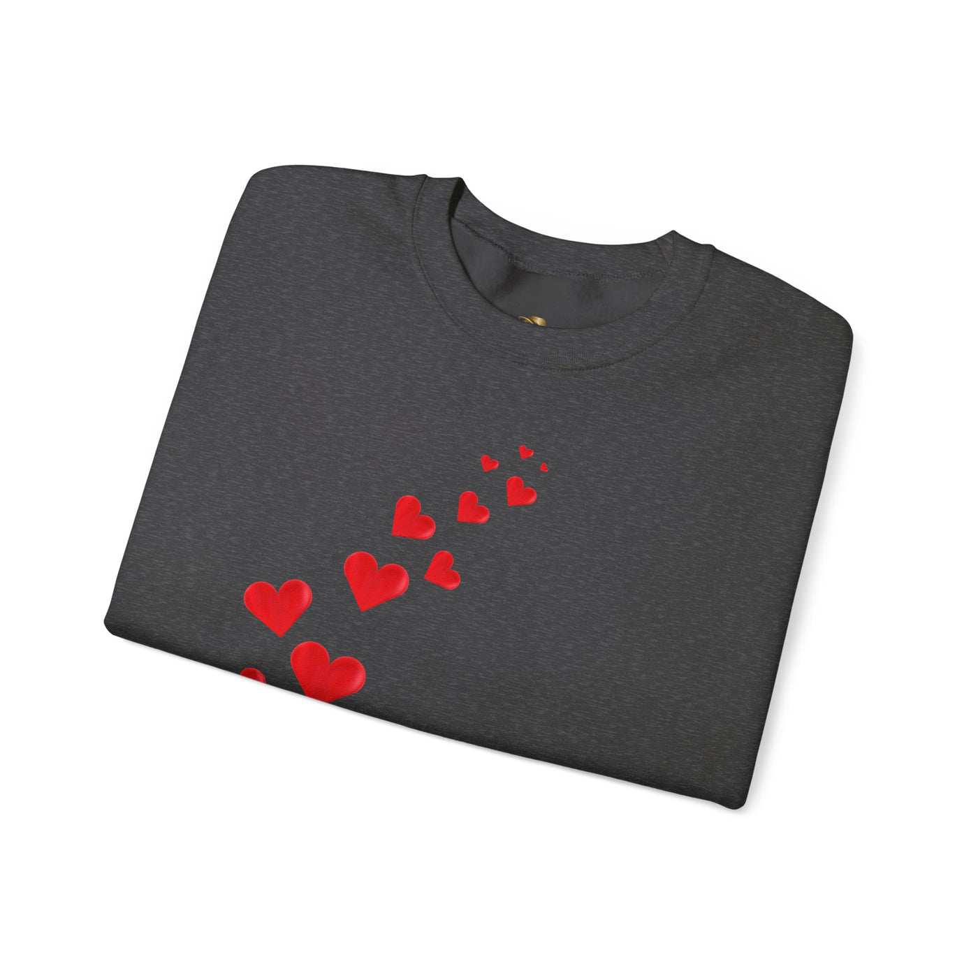 You are Enough Hearts Love Sweatshirt - Unisex Heavy Blend Crewneck, Gift for Him Her, Ultimate Comfort, Every Season, Unisex Sweatshirt - NOTALIFY