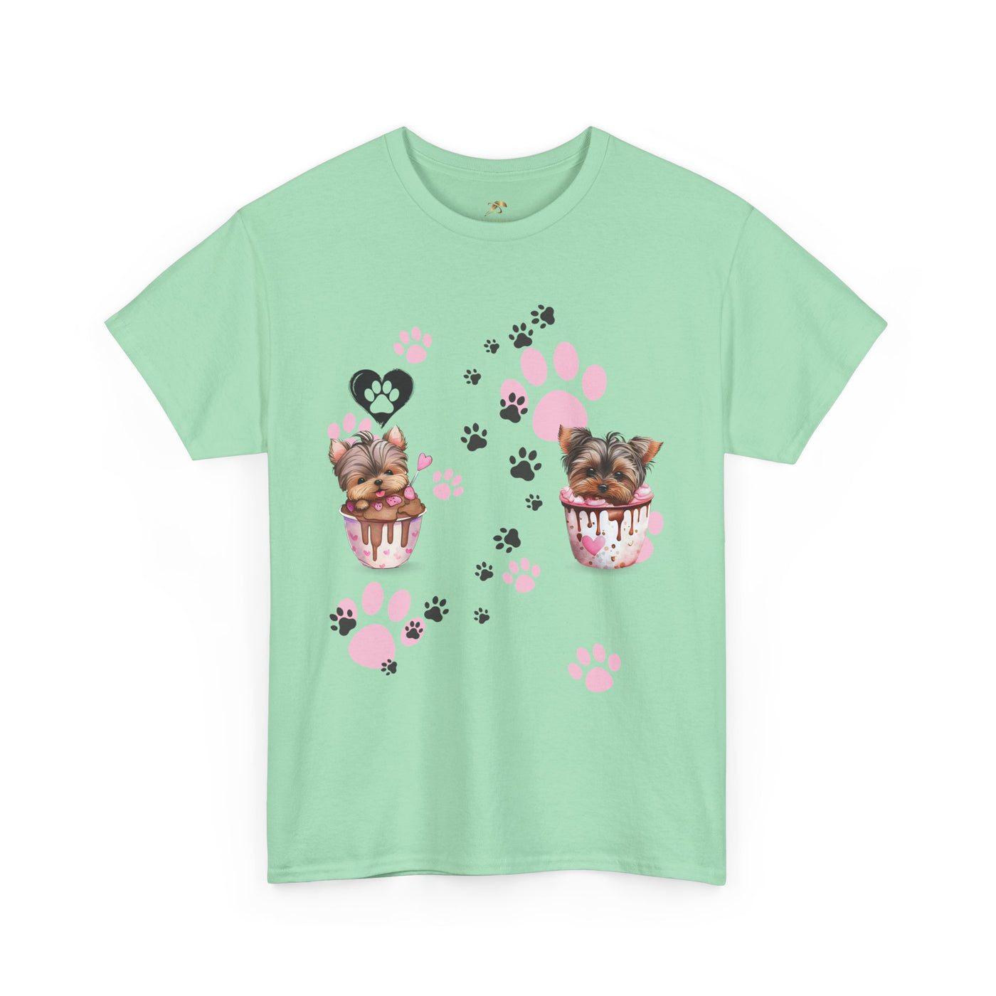 Pet Lover Unisex Heavy Cotton Tee, Love My Pet Shirt, Dog Cat Owner Gift, Animal Lover Apparel, Customized Pet Tee - NOTALIFY
