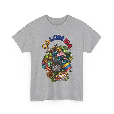 Colorful Unisex Heavy Cotton Tee with Joyful Message, Fun T-Shirt, Casual Wear, Gift for Friends, Summer Vibes, Festival Apparel - NOTALIFY