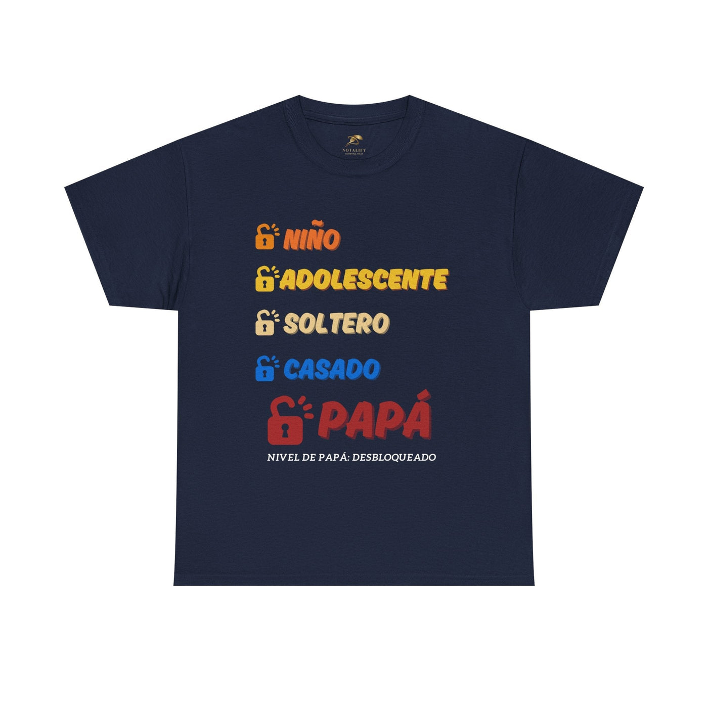 Spanish Dad Level Unlocked Tee for Men