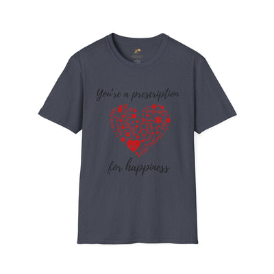 Love Prescription T-Shirt, Valentine's Day Gift, Couples Shirt, Enamorados Tee, San Valentin Apparel, Feb 14 Top - NOTALIFY