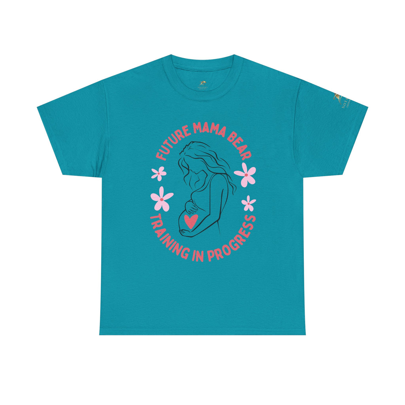 Maternity T-Shirt, Future Mama Bear, Training in Progress, Pregnancy Announcement Shirt, Baby Shower Gift, Gender Reveal Top, Mother's Day - NOTALIFY