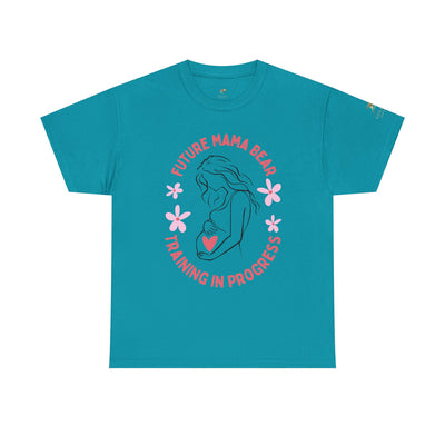 Maternity T-Shirt, Future Mama Bear, Training in Progress, Pregnancy Announcement Shirt, Baby Shower Gift, Gender Reveal Top, Mother's Day - NOTALIFY