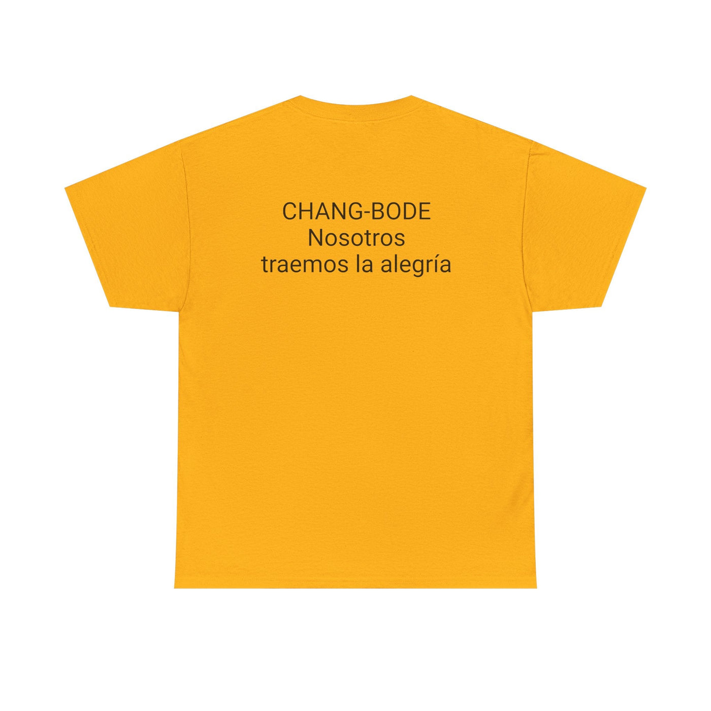Colorful Unisex Heavy Cotton Tee with Joyful Message, Fun T-Shirt, Cas