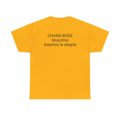 Colorful Unisex Heavy Cotton Tee with Joyful Message, Fun T-Shirt, Cas