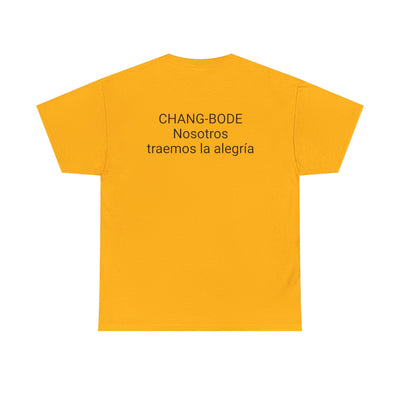 Colorful Unisex Heavy Cotton Tee with Joyful Message, Fun T-Shirt, Cas