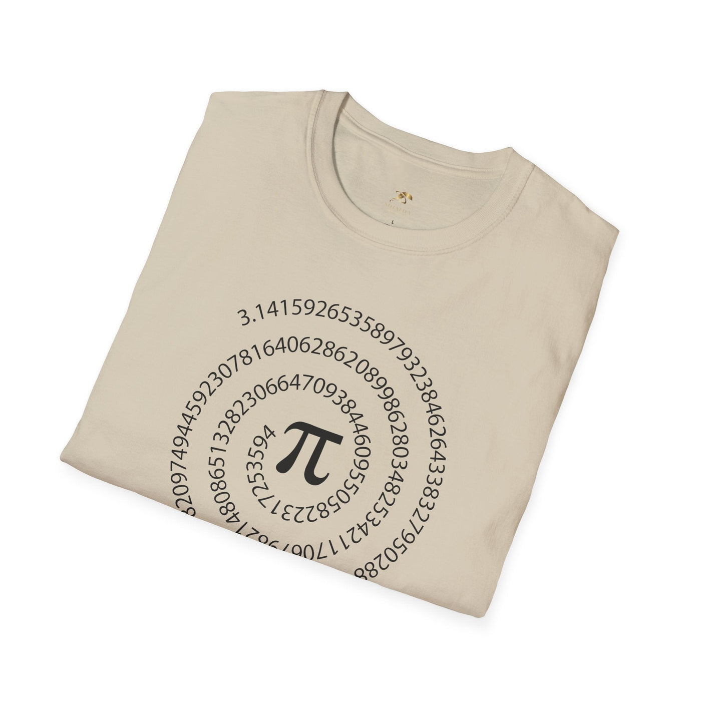 Pi Day Unisex Softstyle T-Shirt, Math Geek Gift, Irrationally Awesome 