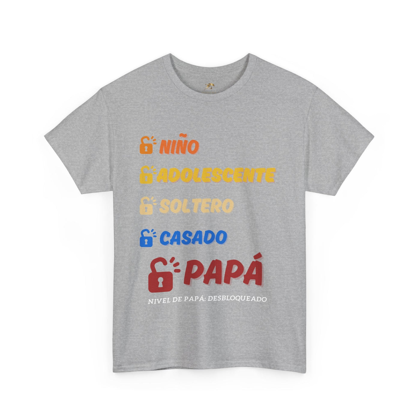 Spanish Dad Level Unlocked Tee for Men