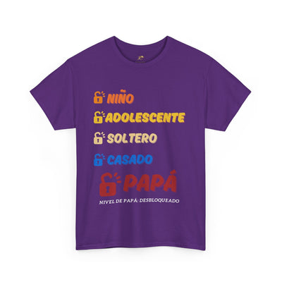 Spanish Dad Level Unlocked Tee for Men