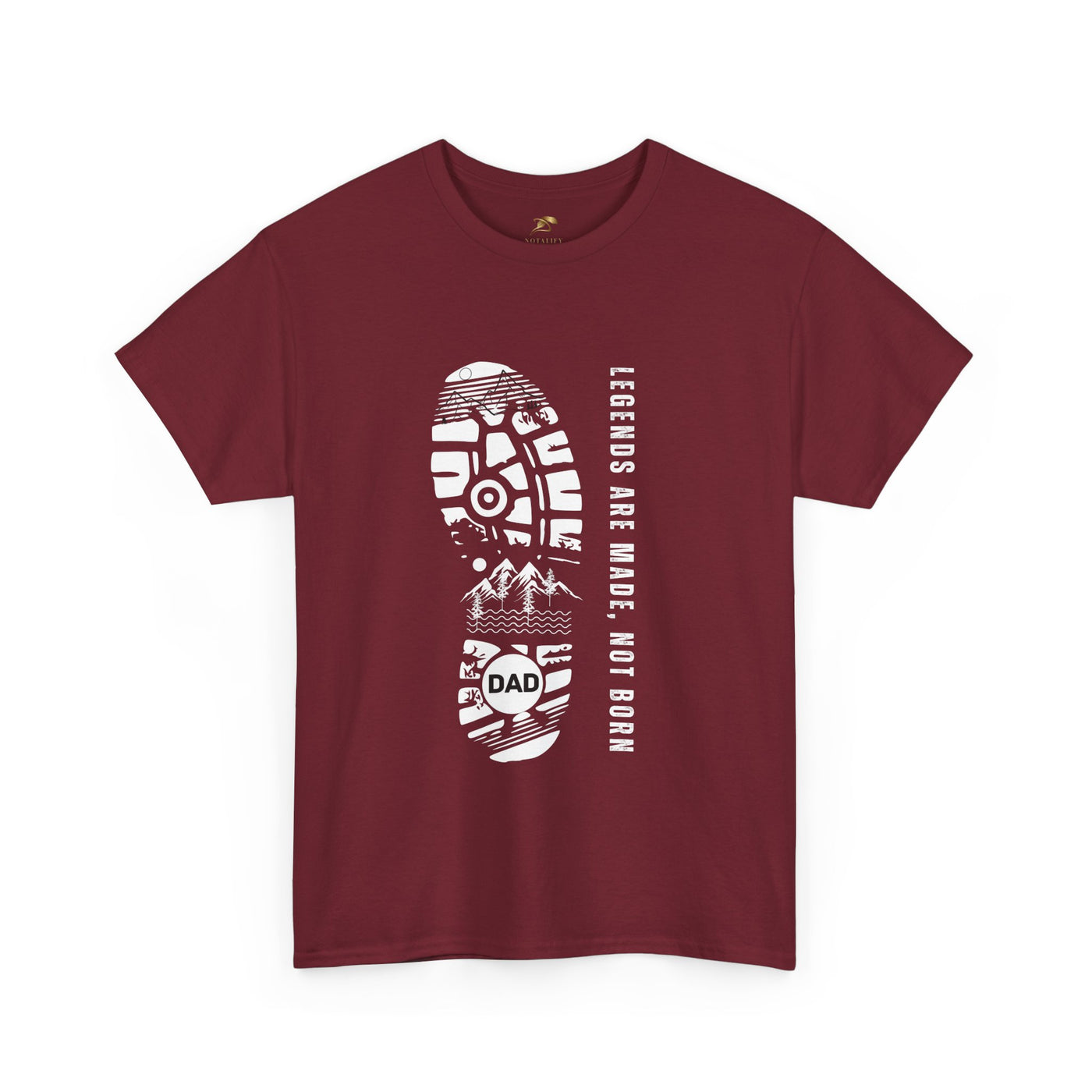 Legends Are Made Not Born Dad Shirt | Fathers Day Gift | Inspirational Daddy T-Shirt | Legendary Dad Tee | Gift for Father Husband Grandpa