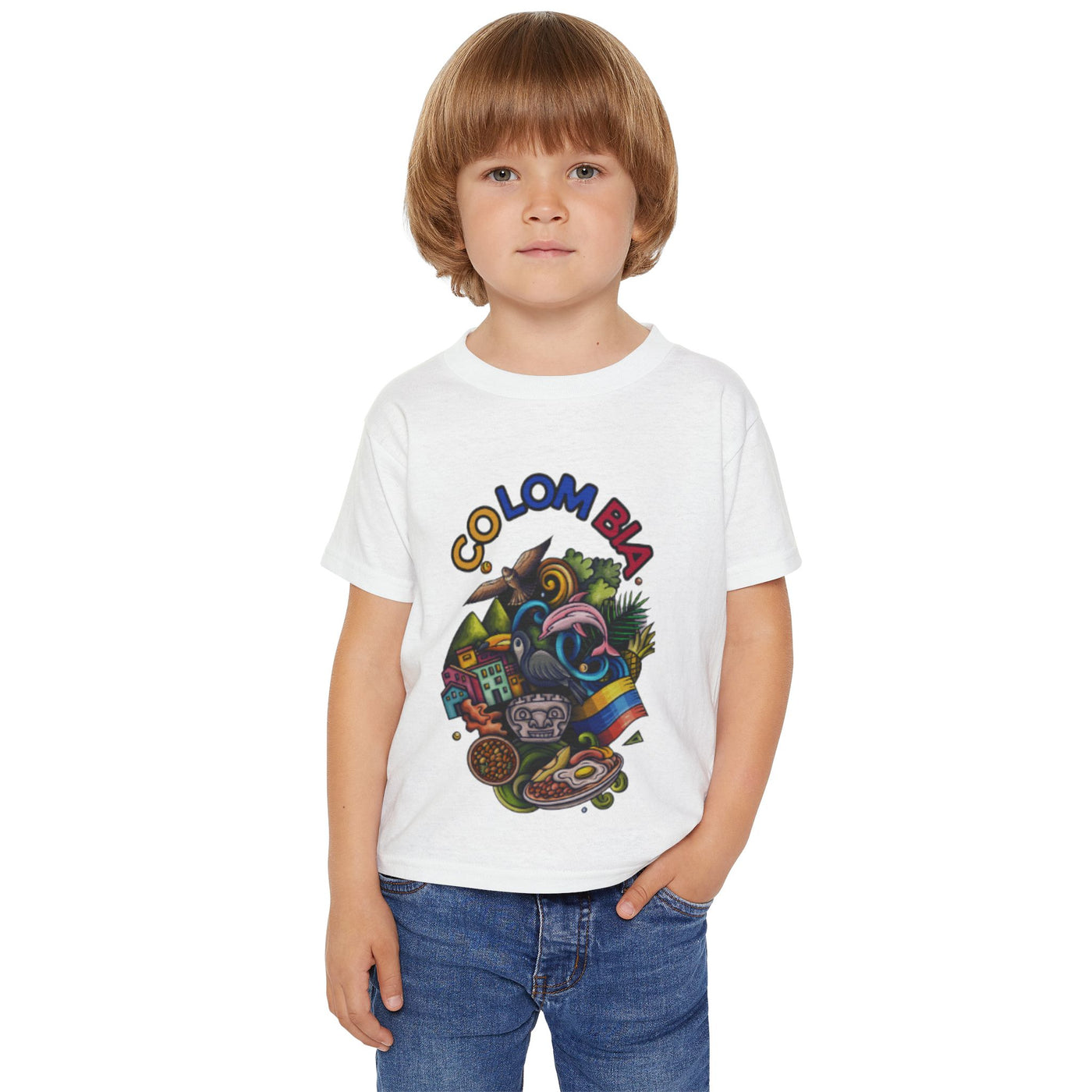 Colombia Heavy Cotton™ Toddler T-shirt - NOTALIFY