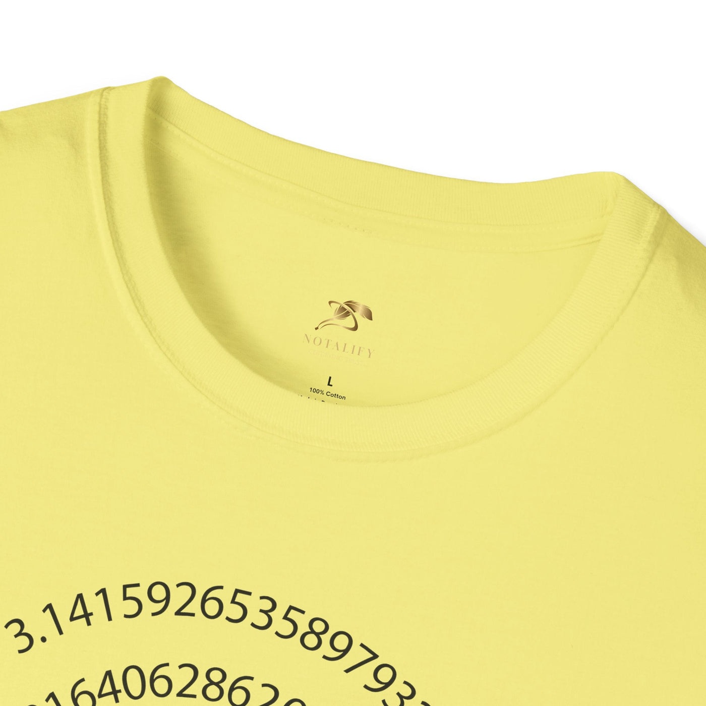 Pi Day Unisex Softstyle T-Shirt, Math Geek Gift, Irrationally Awesome 