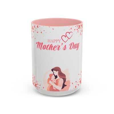 Cute Hearts Mug – Mother's Day Gift for Mom, Tea & Coffee Cup
