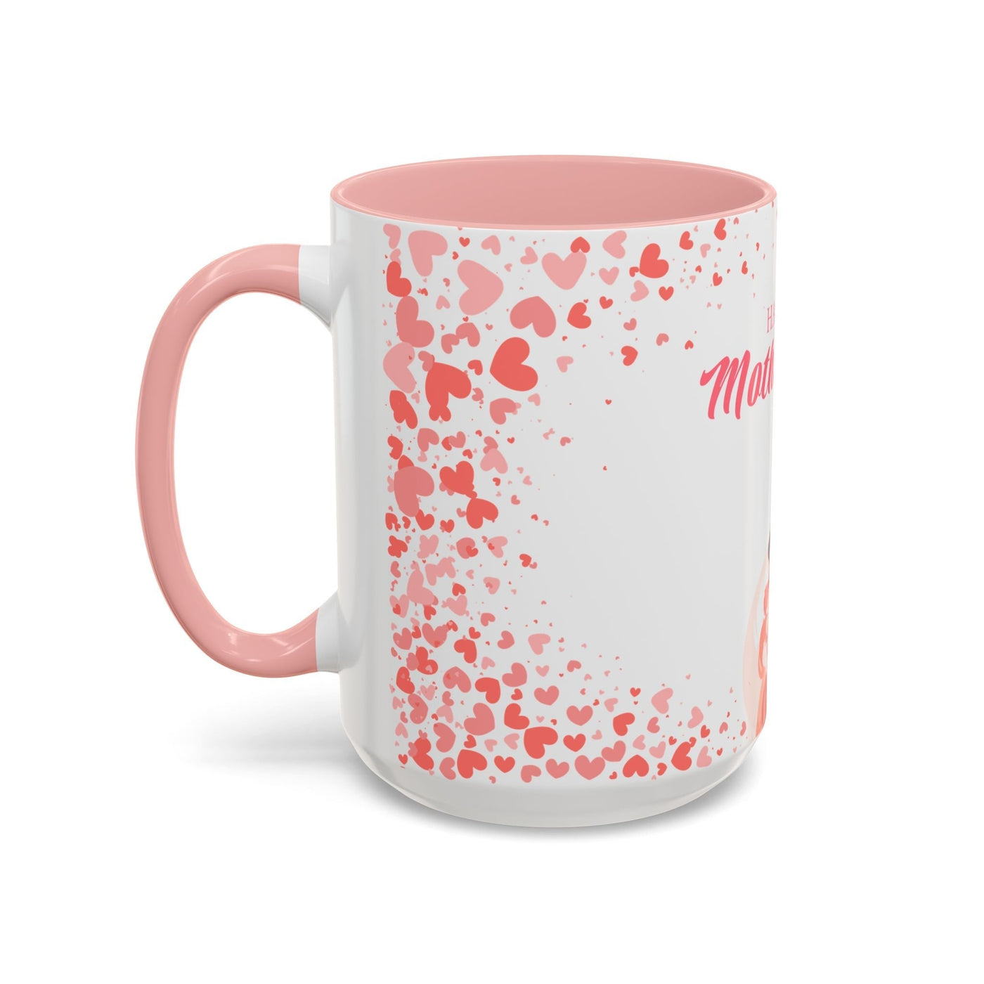 Cute Hearts Mug – Mother's Day Gift for Mom, Tea & Coffee Cup