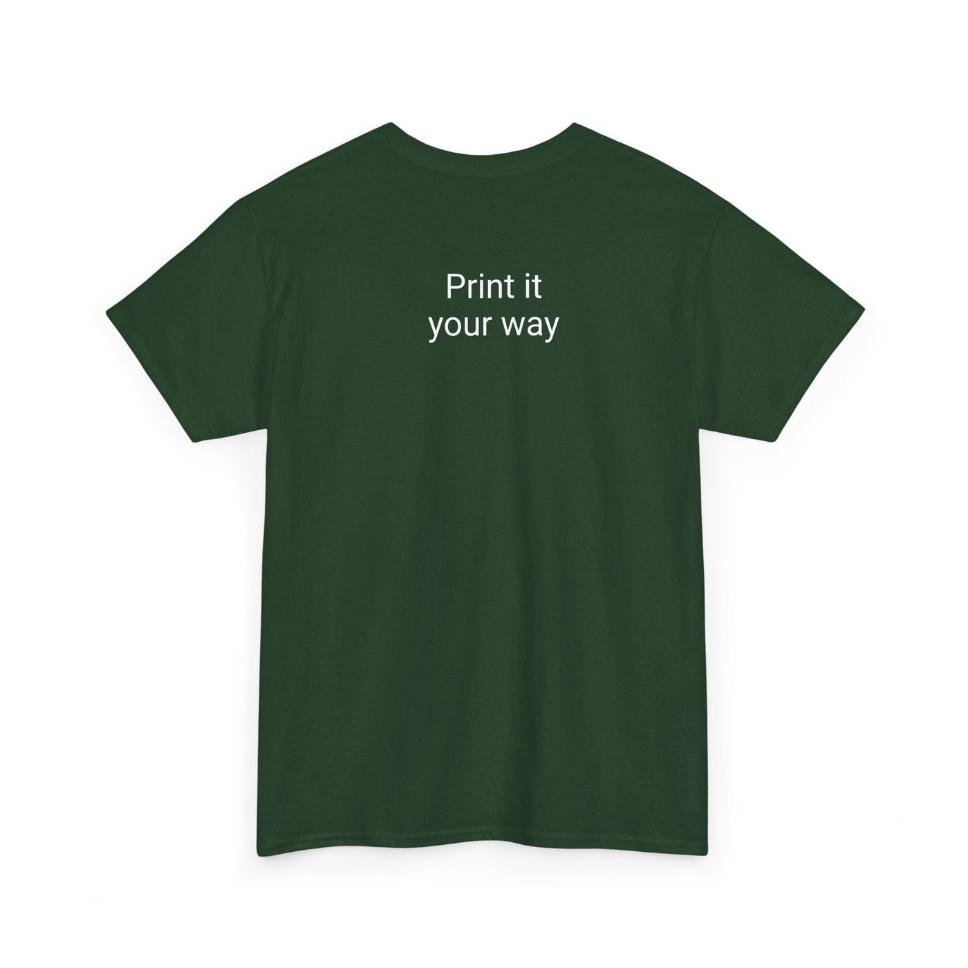 Unisex green "Expresso Yourself" coffee T-shirt with humorous coffee-themed design, perfect for espresso lovers and baristas.