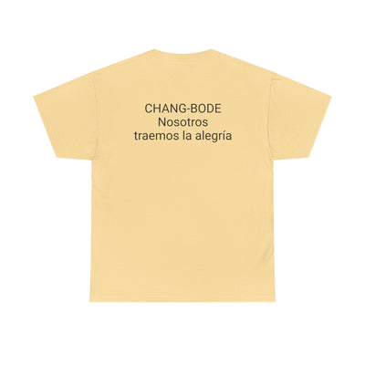 Colorful Unisex Heavy Cotton Tee with Joyful Message, Fun T-Shirt, Cas