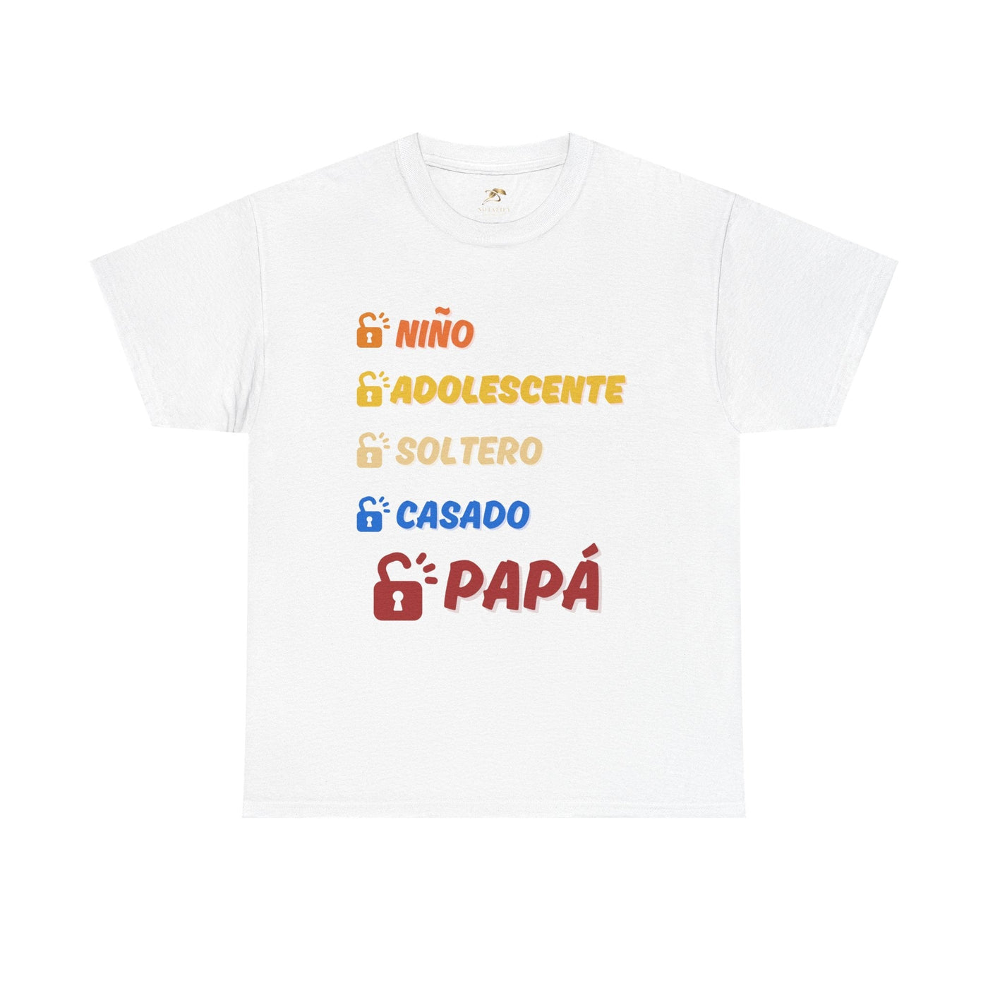 Spanish Dad Level Unlocked Tee for Men
