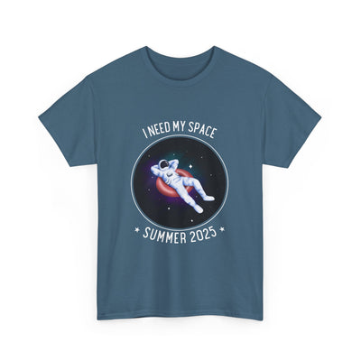 Astronaut Space Vibes Tee with galaxy graphic, perfect for space enthusiasts.