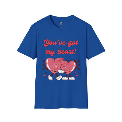 Heart Graphic Tee, Valentine's Day T-Shirt, Love Quote Shirt, Unisex Softstyle Top, Heart Design Tee, Valentine's Day Gift - NOTALIFY