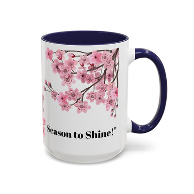 Coffee Mug, Season to Shine Design - Festive Holiday Gift, Spring Mug,