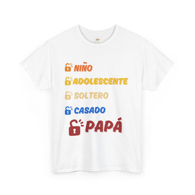 Spanish Dad Level Unlocked Tee for Men