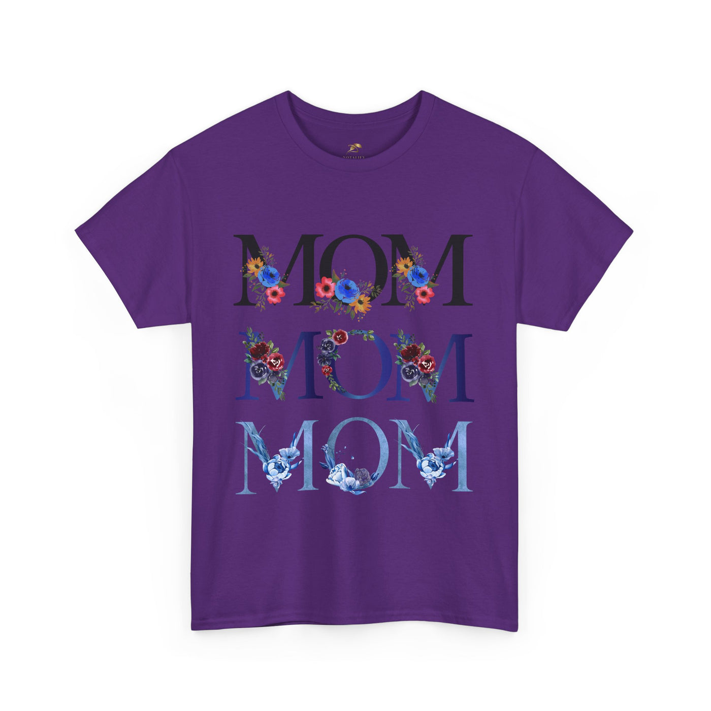 Cute Mom Tee, Personalized Mother Shirt, Family Gift, Mom Life Top, Mother's Day Present, Mommy Birthday Shirt - NOTALIFY