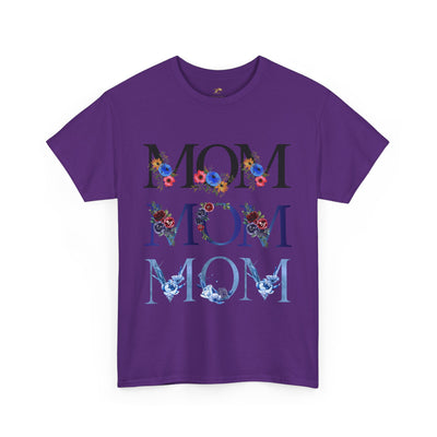 Cute Mom Tee, Personalized Mother Shirt, Family Gift, Mom Life Top, Mother's Day Present, Mommy Birthday Shirt - NOTALIFY