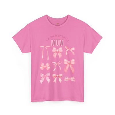 Cute Mom Tee, Personalized Mother Shirt, Family Gift, Mom Life Top, Mother's Day Present, Mommy Birthday Shirt - NOTALIFY