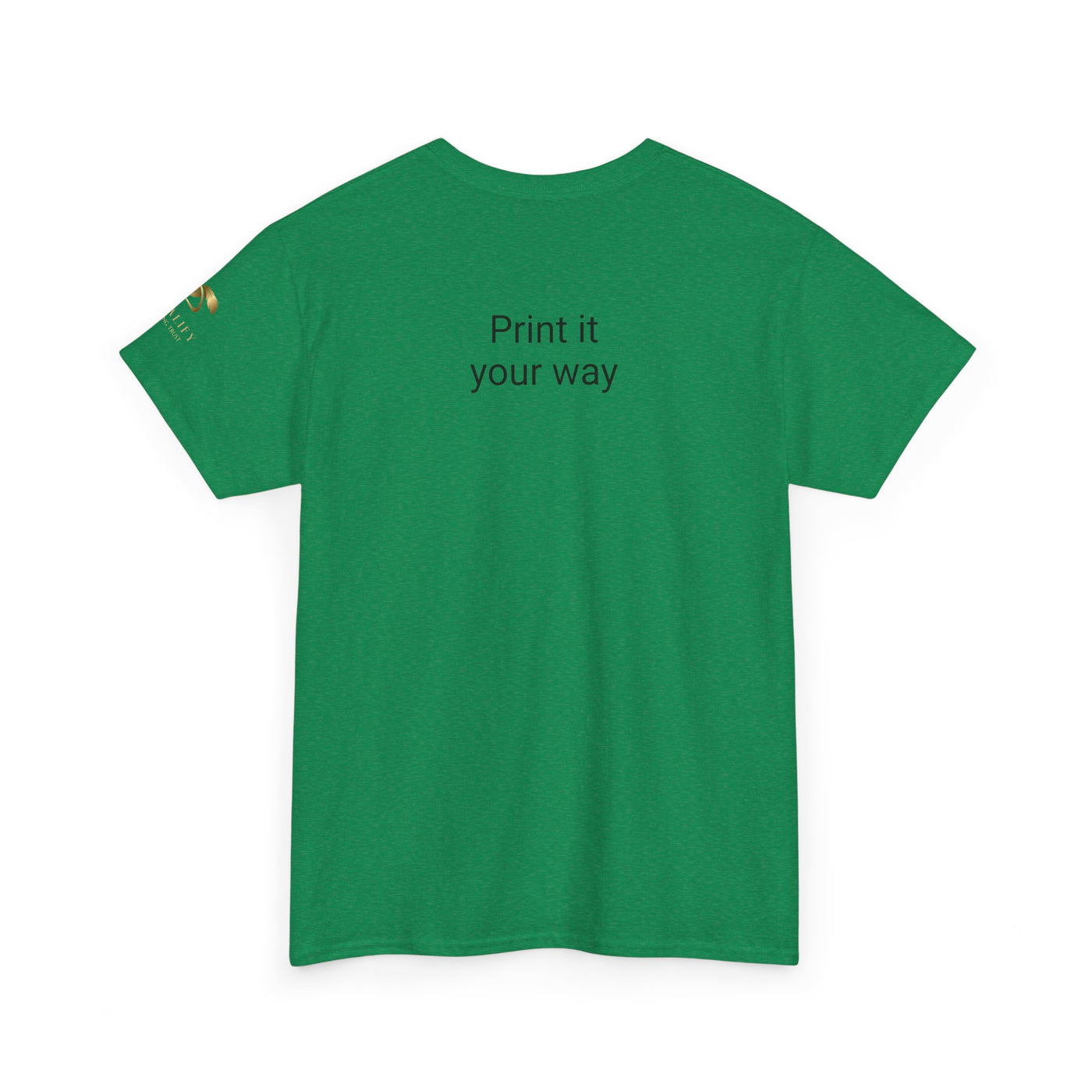 Colorful Unisex Heavy Cotton Tee with Joyful Message, Fun T-Shirt, Casual Wear, Gift for Friends, Summer Vibes, Festival Apparel - NOTALIFY