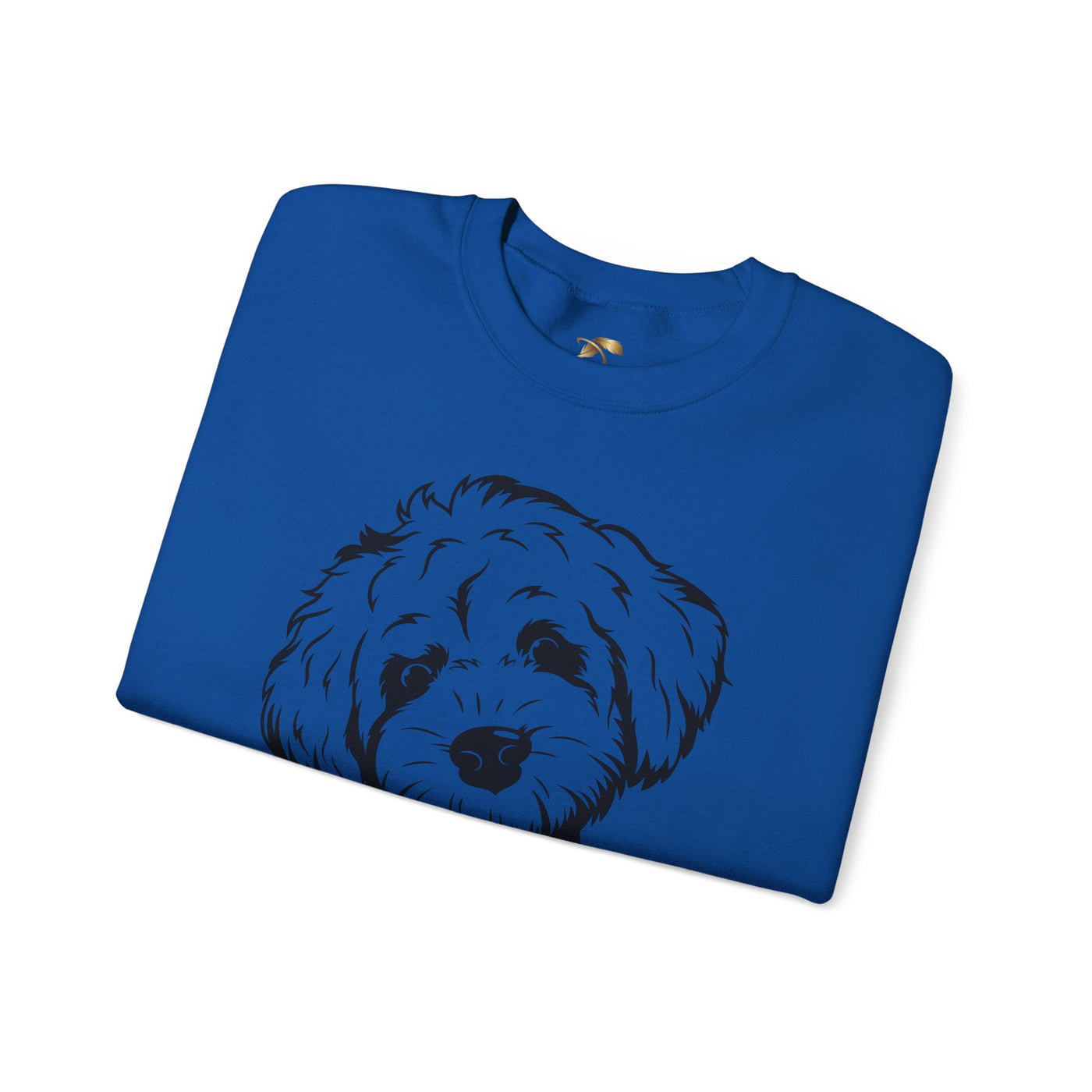 Poodle Dog Lover Sweatshirt, Pet's Name Personalized Gift Idea, Poodle Dog Owner Apparel, Custom Dog Paw Print Jumper, Comfy Crewneck - NOTALIFY