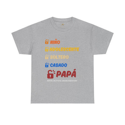 Spanish Dad Level Unlocked Tee for Men