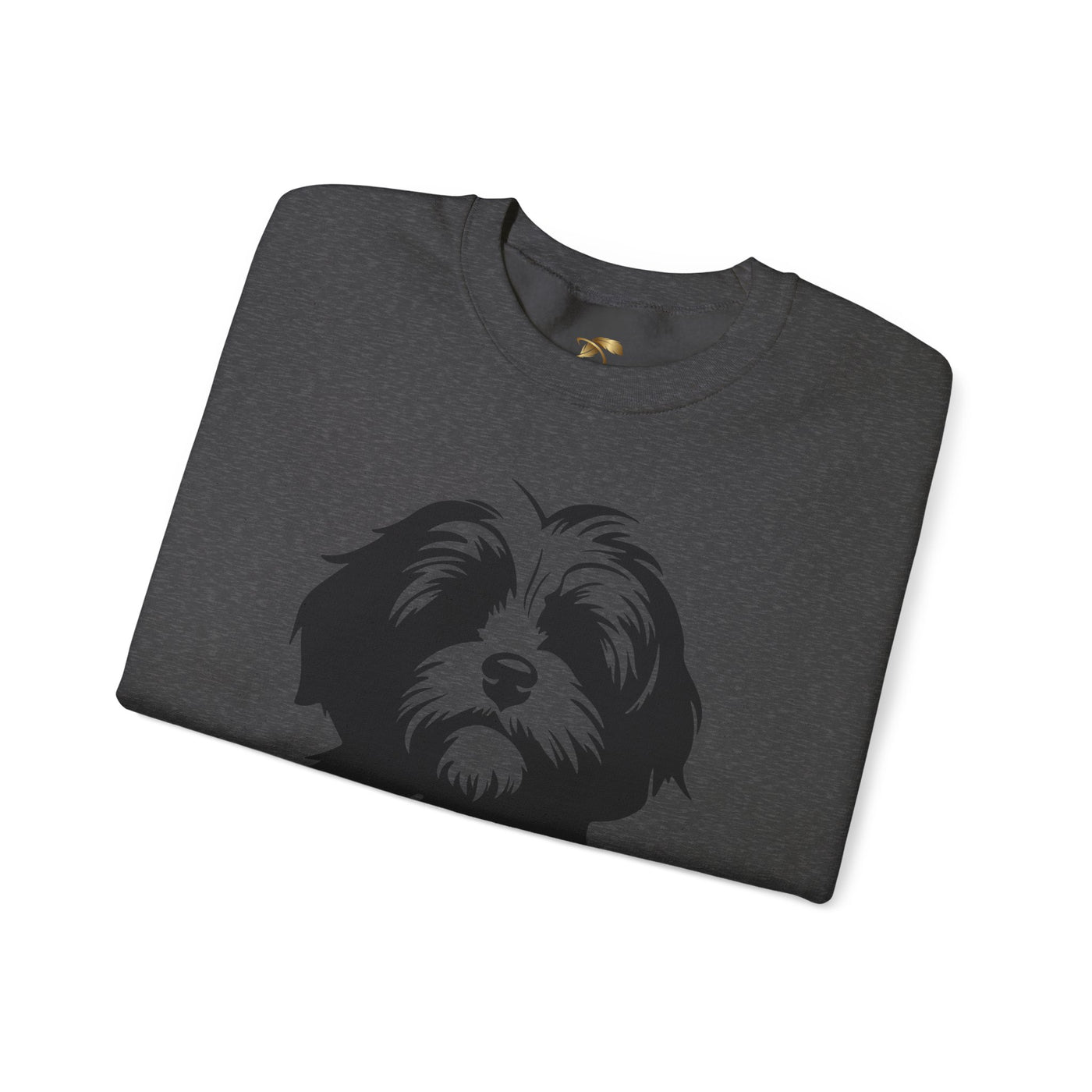 Shih Tzu Dog Lover Sweatshirt, Pet's Name Personalized Gift Idea, Frenchie Dog Owner Apparel, Custom Dog Paw Print Jumper, Comfy Crewneck