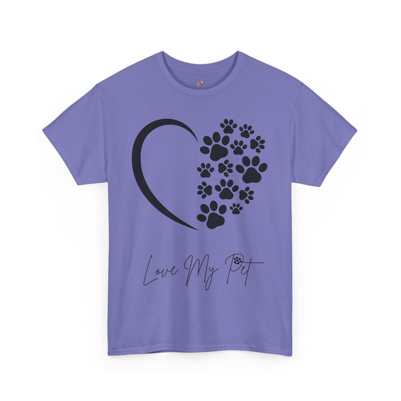 Pet Lover Unisex Heavy Cotton Tee, Love My Pet Shirt, Dog Cat Owner Gift, Animal Lover Apparel, Pet Tee - NOTALIFY