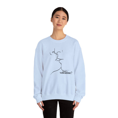 Valentines Couples KISSING Unisex Sweatshirt, Heart Fixed Enamorados, Sexy Romantic Gift, Will you be my VALENTINES, Valentines Day - NOTALIFY