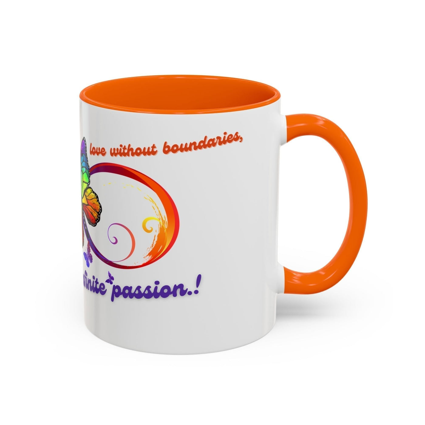 Show your drive with our "Live with Infinite Passion" tee and mug—idea