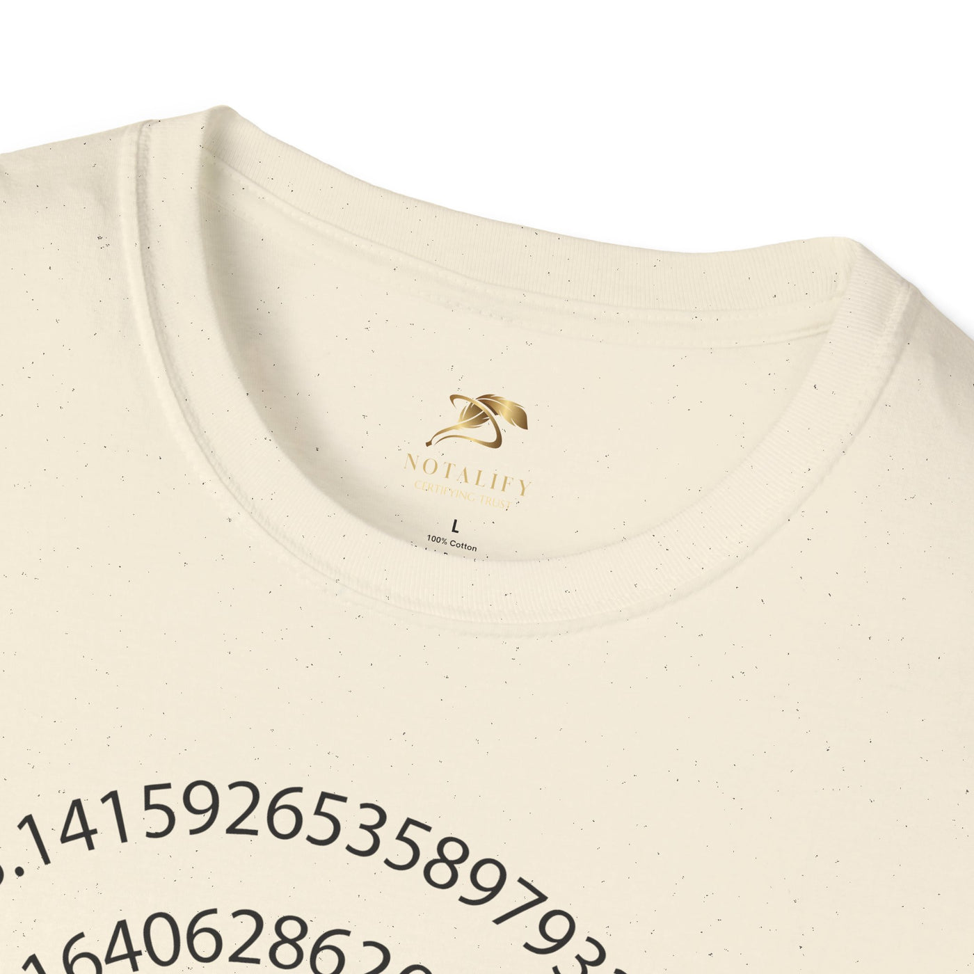 Pi Day Unisex Softstyle T-Shirt, Math Geek Gift, Irrationally Awesome Tee, March 14 Celebration Shirt, Mathematics Lover Top - NOTALIFY