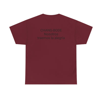 Colorful Unisex Heavy Cotton Tee with Joyful Message, Fun T-Shirt, Cas