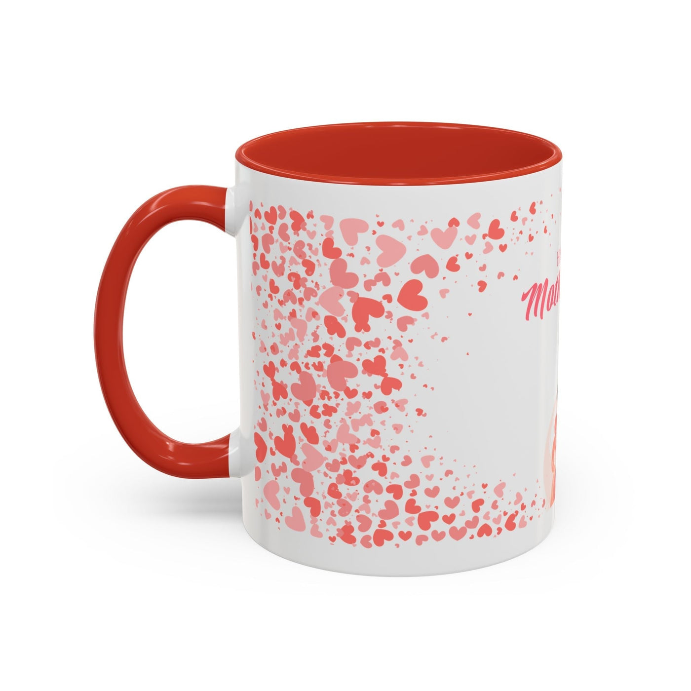 Cute Hearts Mug – Mother's Day Gift for Mom, Tea & Coffee Cup